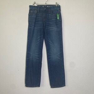 NWT GAP Kids 10 90s Original Straight Jeans Dark Wash Cotton Boys Girls Normcore